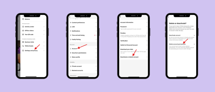 How to Delete TikTok Account: 3 Simple Methods That Work 2 How to Delete TikTok Account on App