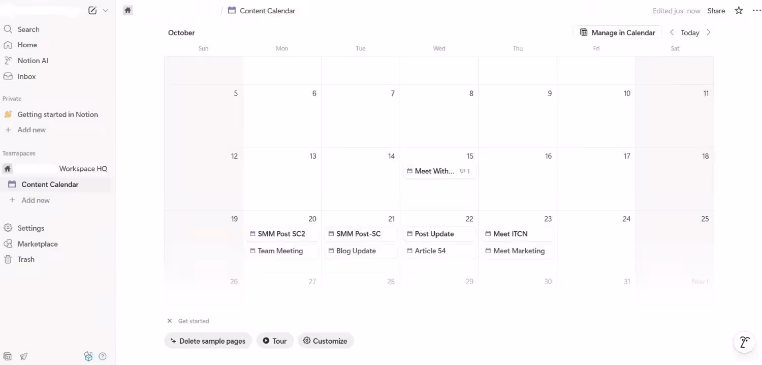 My 9 Productivity Tools That Somehow Escaped the Digital Graveyard 1 Notion's Dashboard