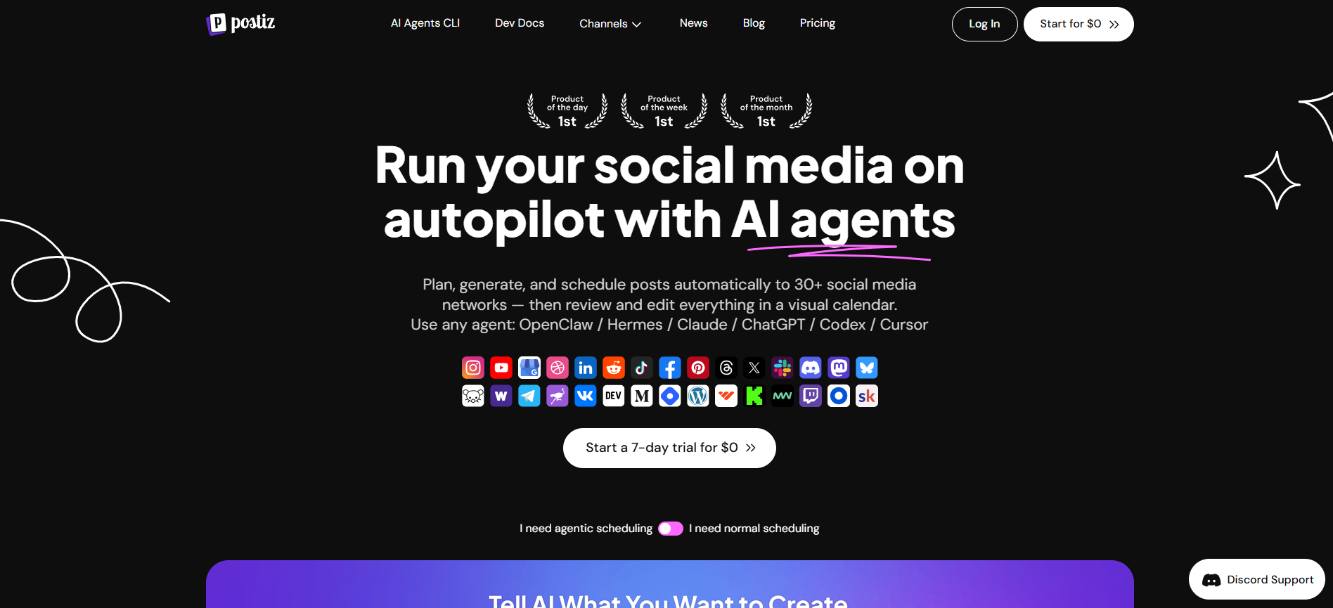 Postiz's Homepage