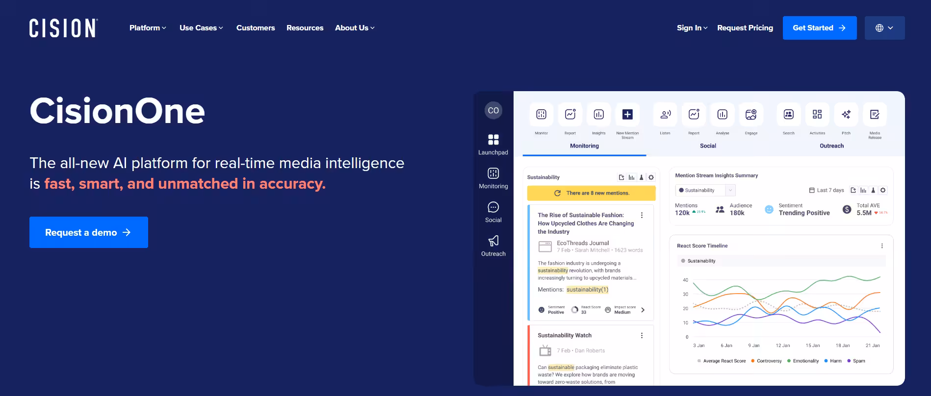 10 Best Brand Management Software Platforms for 2026 10 CisionOne's Homepage