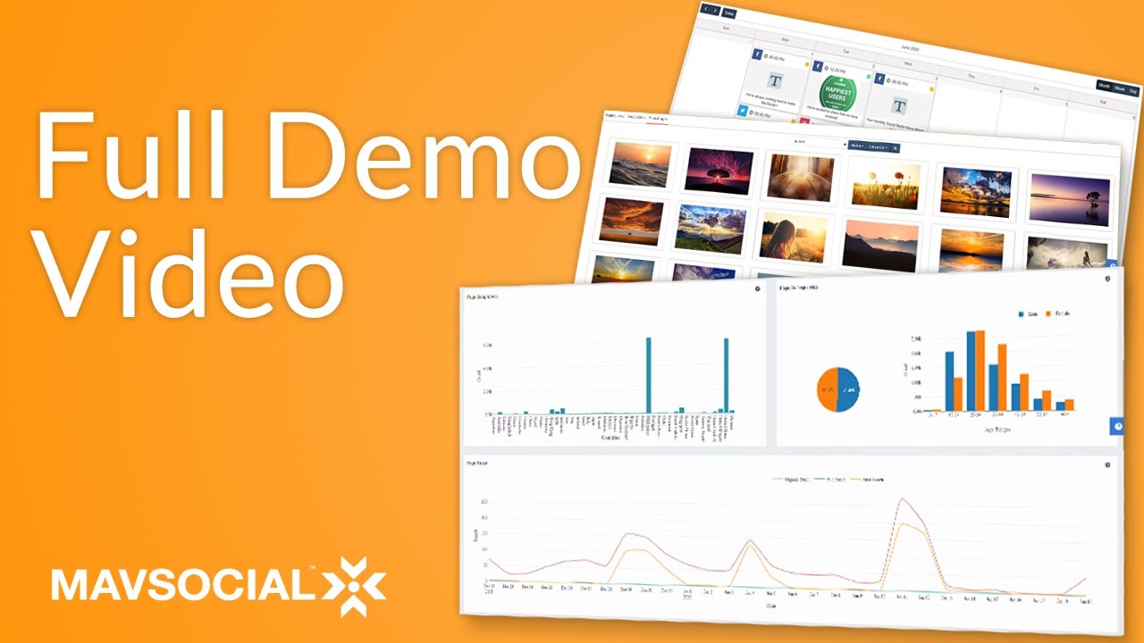 MavSocial Full Demo Video (Social Media Marketing Suite Demo)