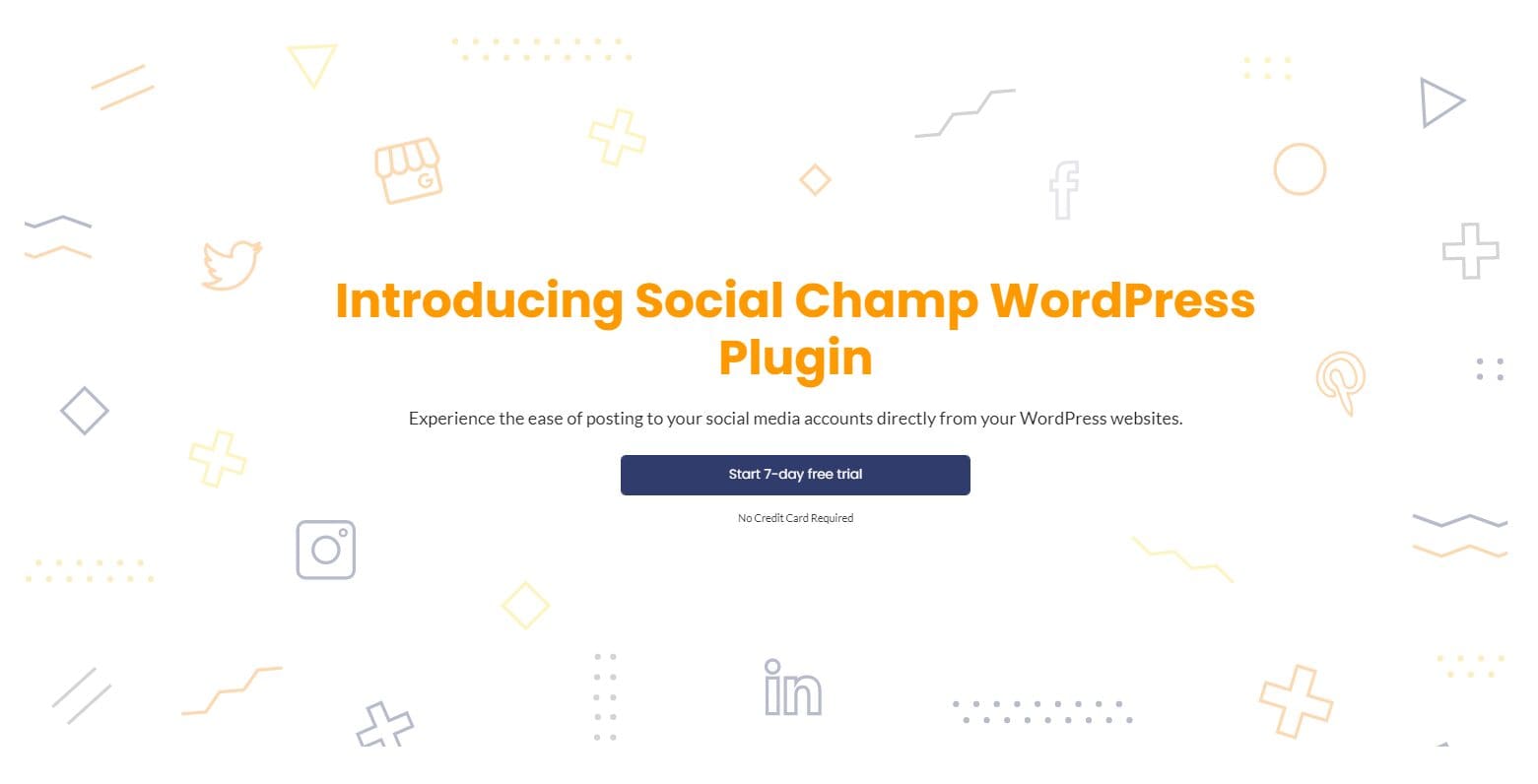 Social Champ WordPress Plugin - Posts Directly From Website