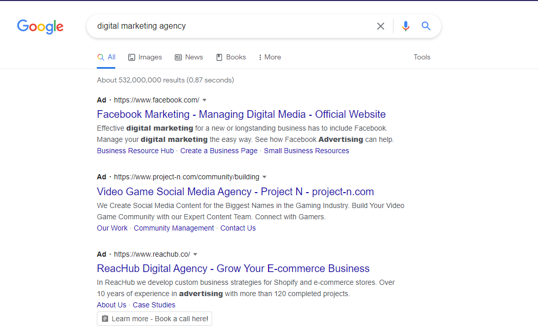 google ads