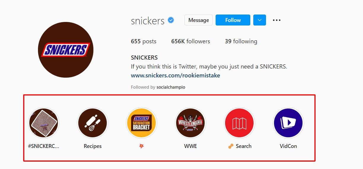 instagram highlights cover