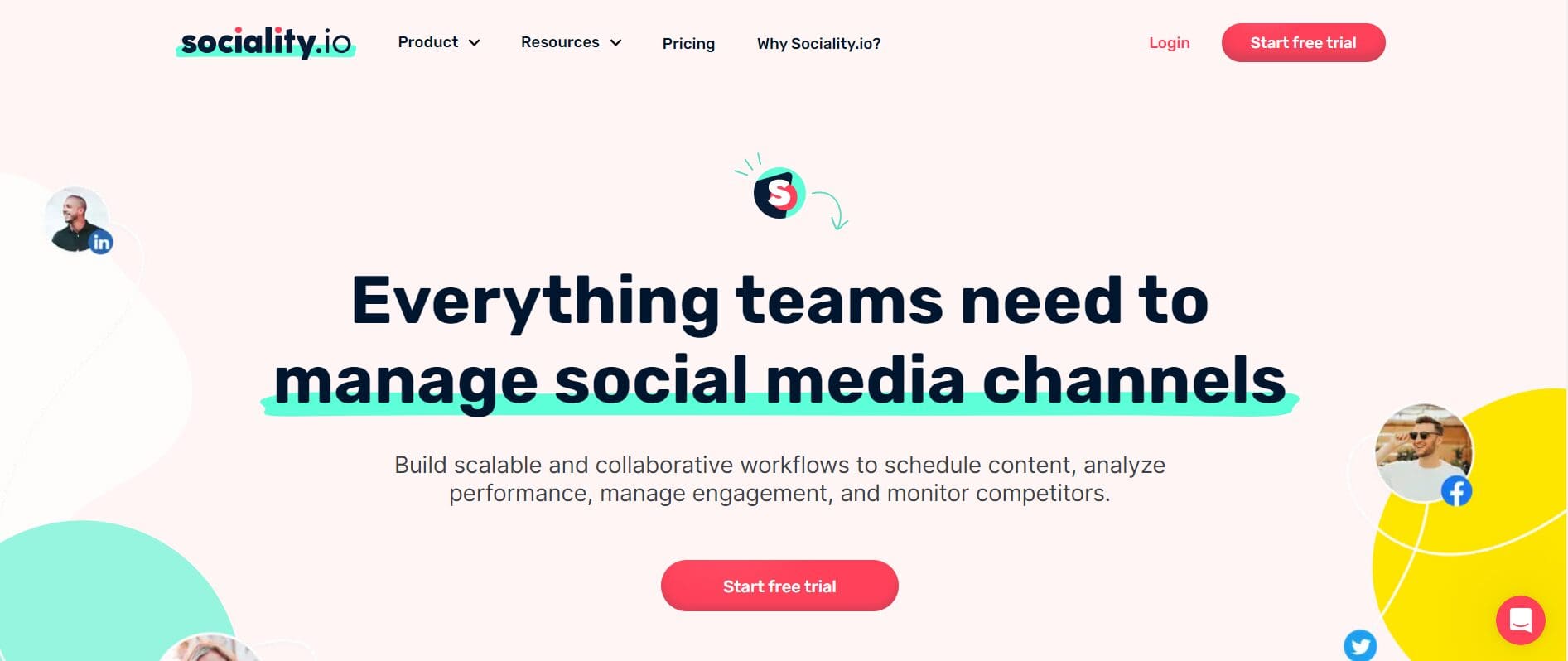 sociality.io home page