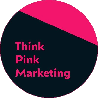 think pink marketing logo