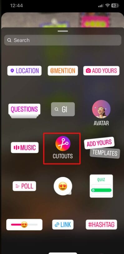 Instagram Adds ‘Video Cut’ for Animated Stickers 1 Instagram Cutout feature