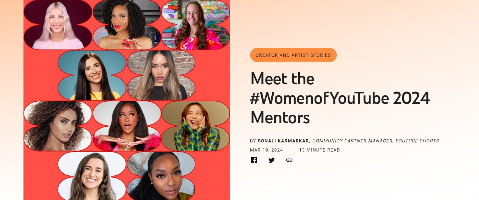 YouTube Unveils #WomenofYouTube Program for Shorts Creator 1