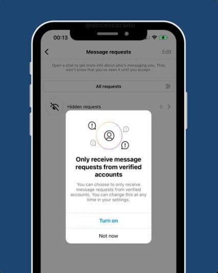 Instagram Lets Users Restrict DMs to Verified Accounts 1