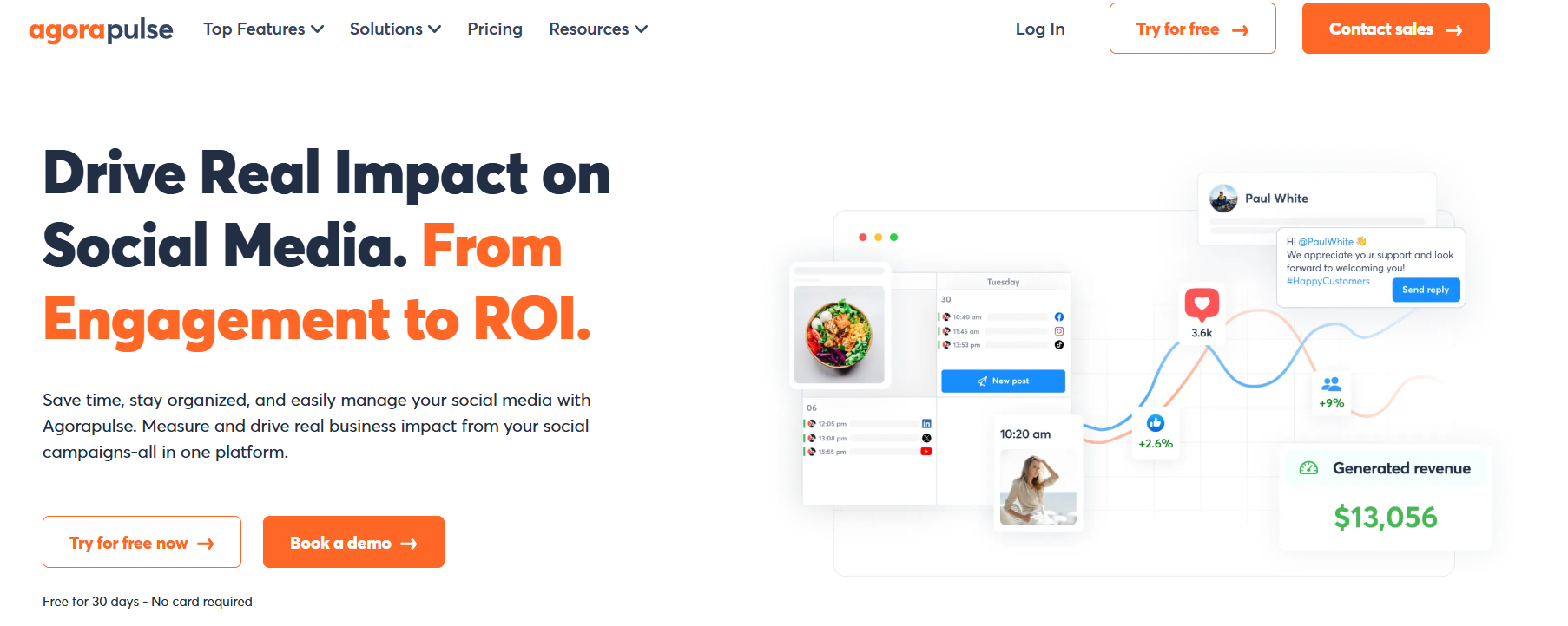 Agorapulse’s Webpage