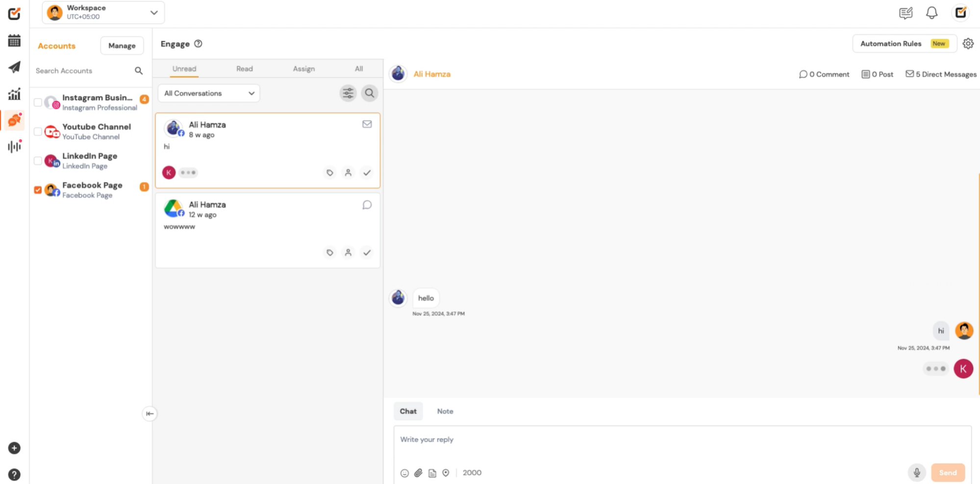 Typing Indicators in Inbox