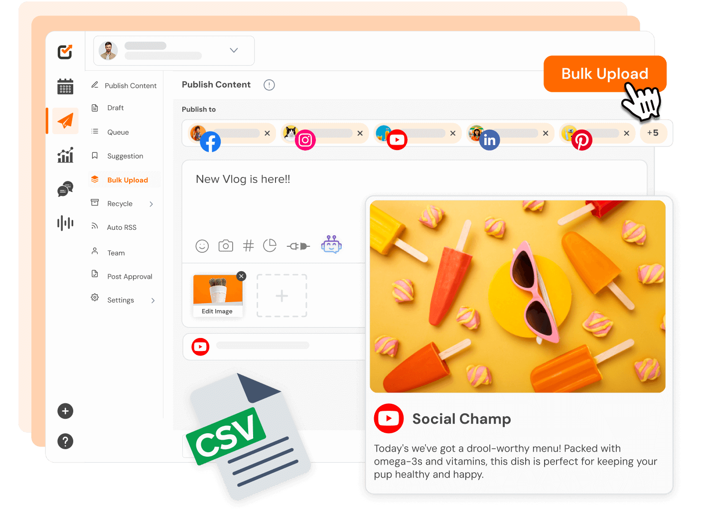 Easily Upload Multiple Posts at Once