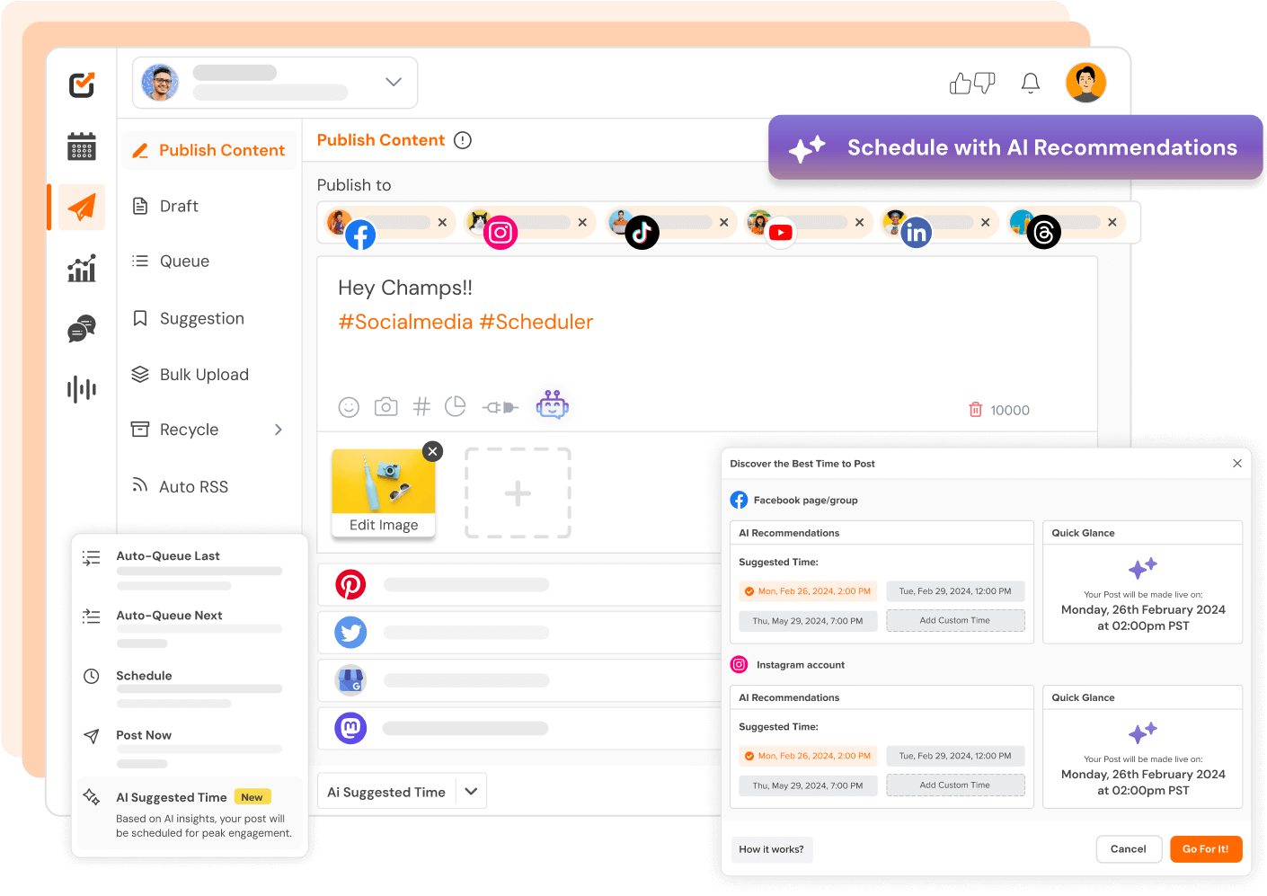 Smart Scheduling For Peak Engagement