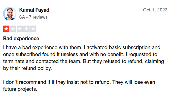 Agorapulse Review on TrustPilot
