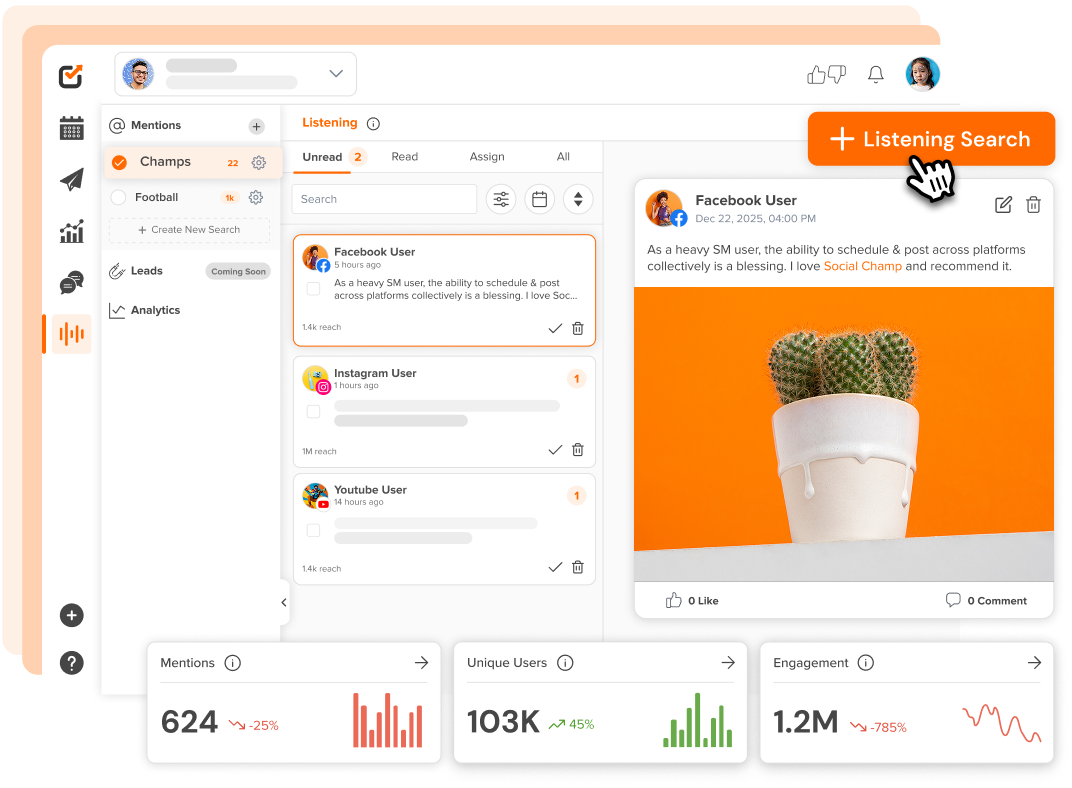 Hashtag & Keyword Tracking