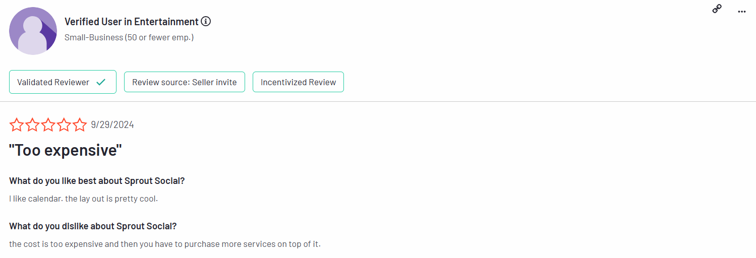 A Sprout Social User Reviewed Its High Pricing