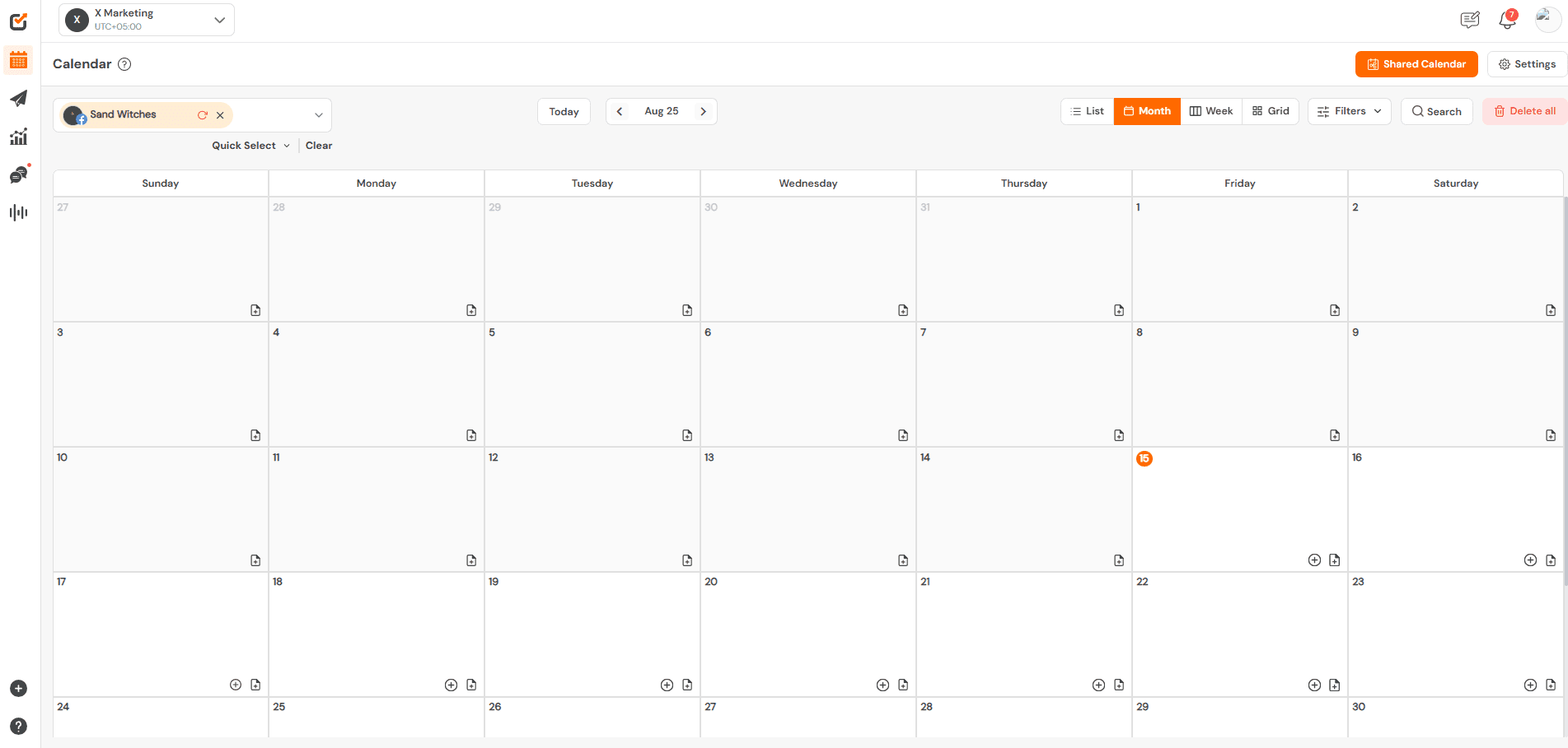 Social Champ vs. Post Planner: Which Social Media Tool Truly Powers Your Growth? 8 Social Champ’s Calendar
