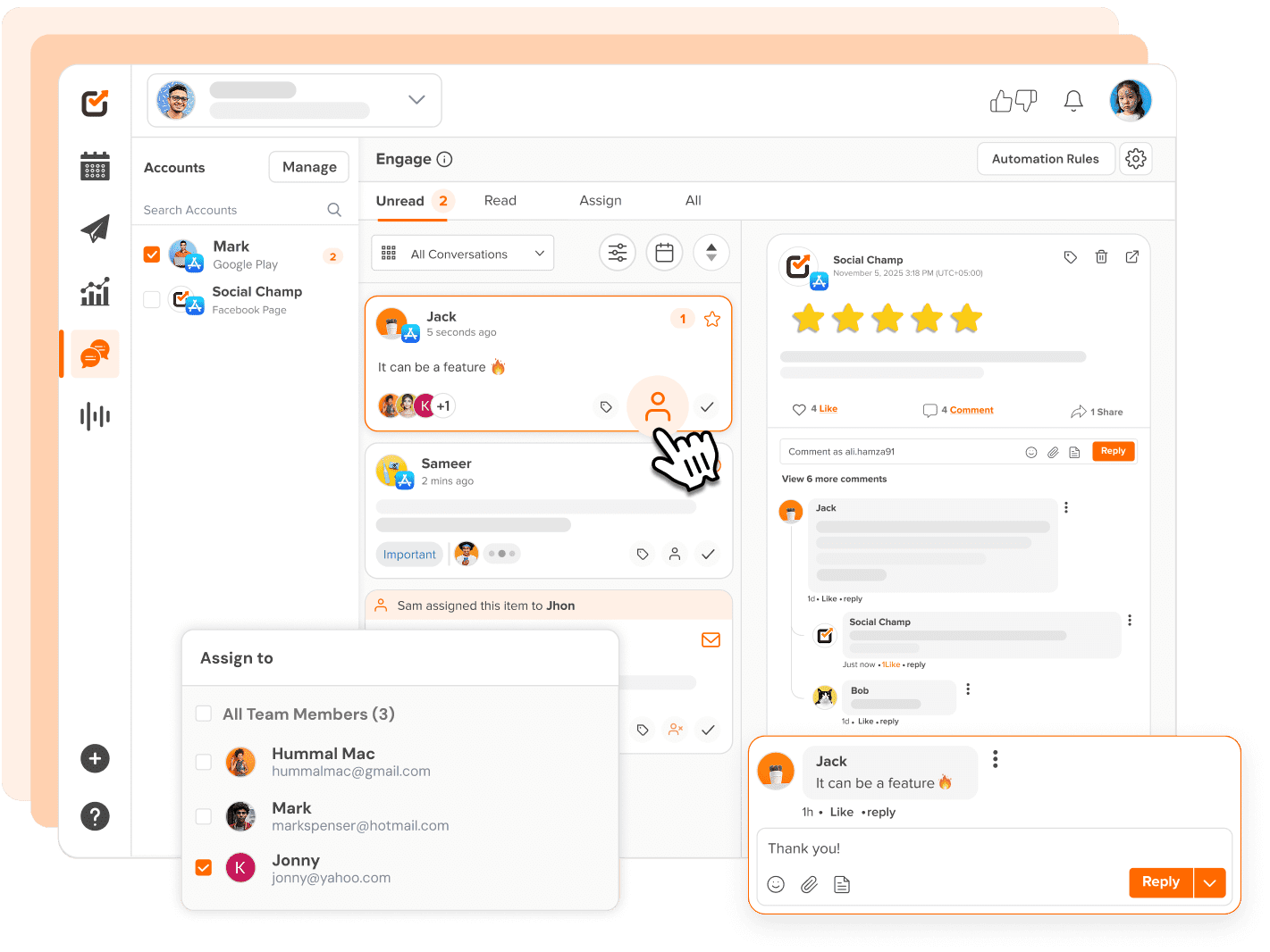 Keep Your Team Updated 