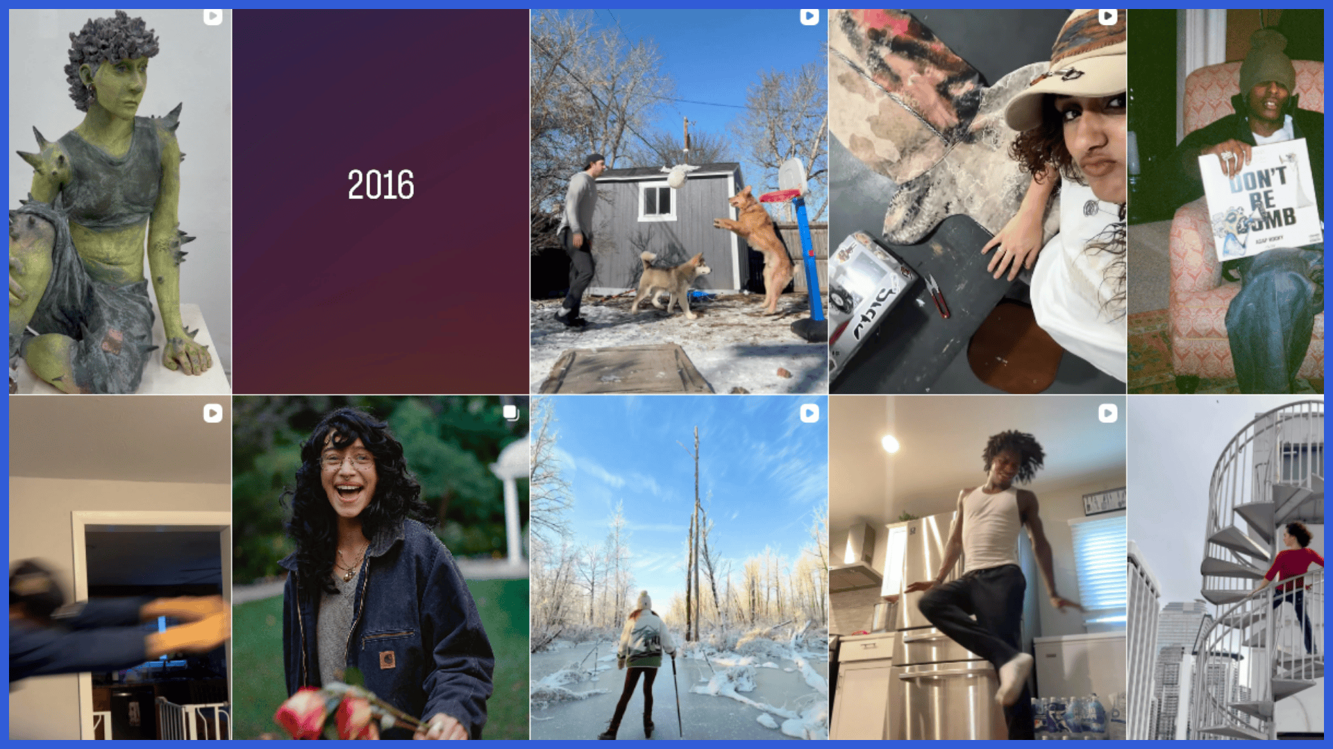 Instagram feed 2016 trend
