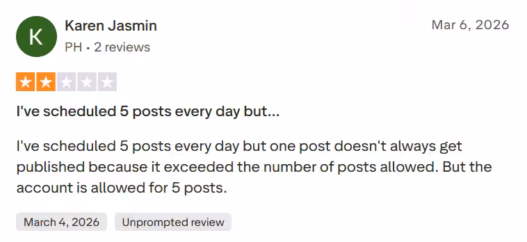 A Review of Buffer on Trustpilot