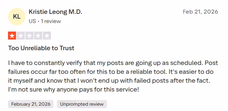 A Trustpilot User Reviewed Buffer