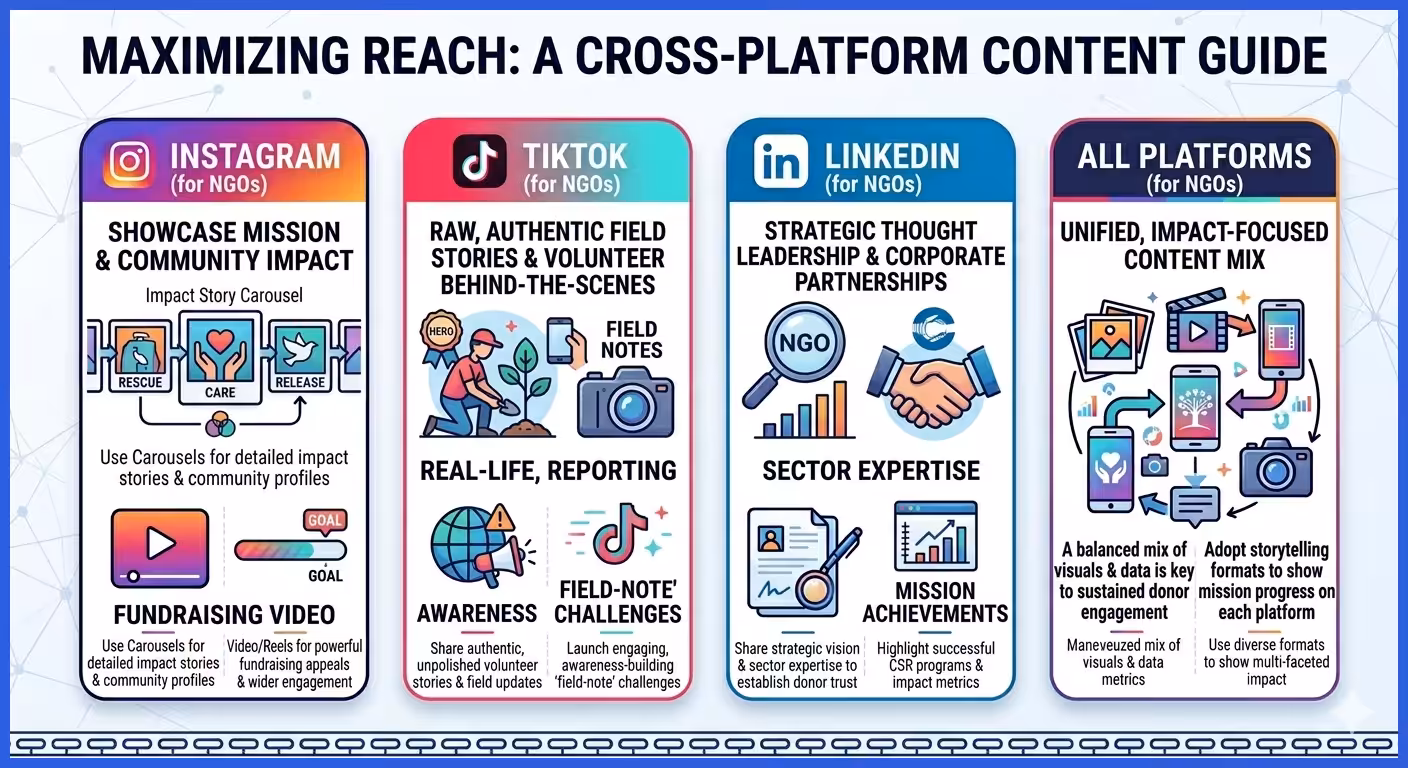 content-formats-for-profit playbook applied to the non-profit context