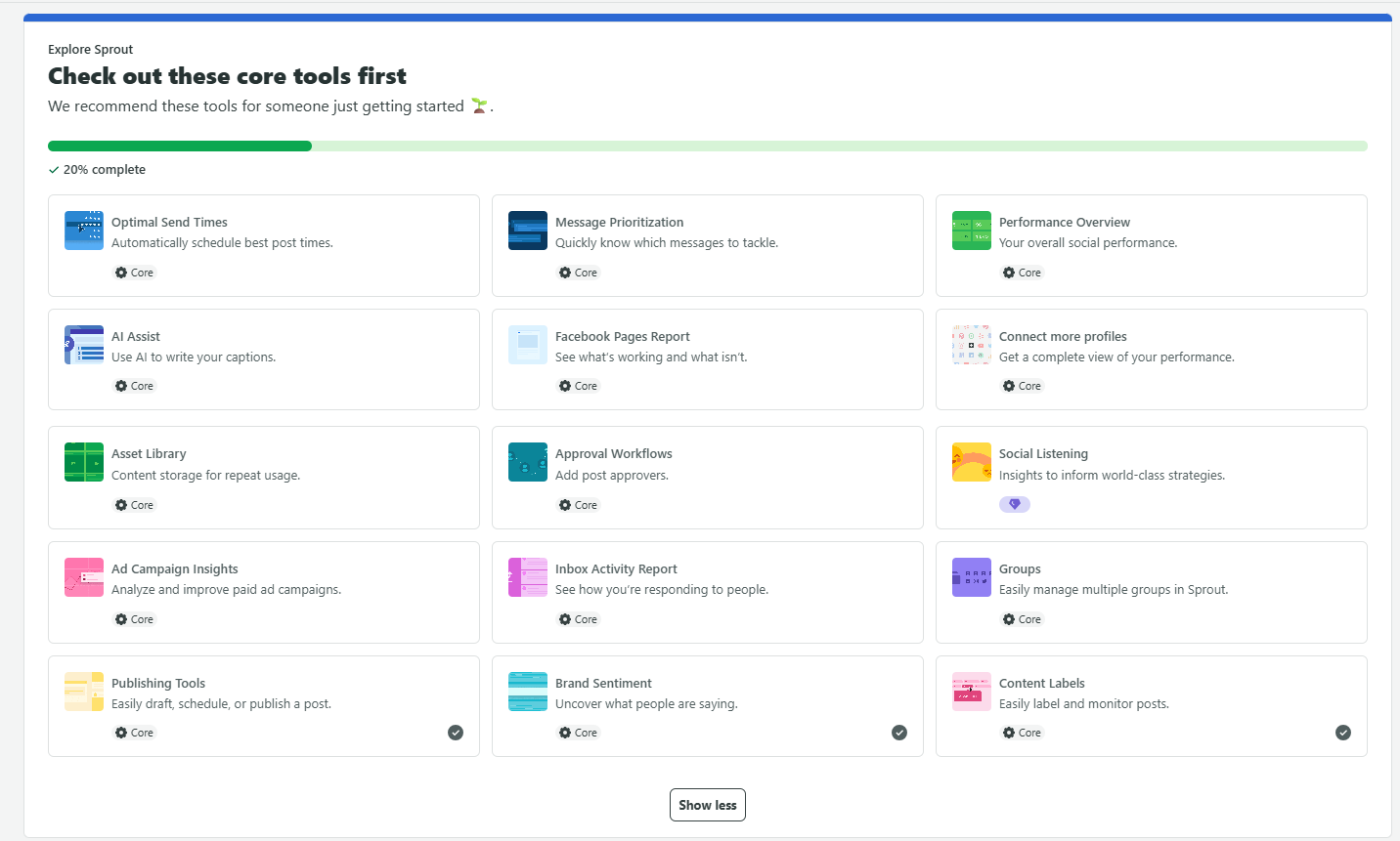 Sprout Social’s Onboarding