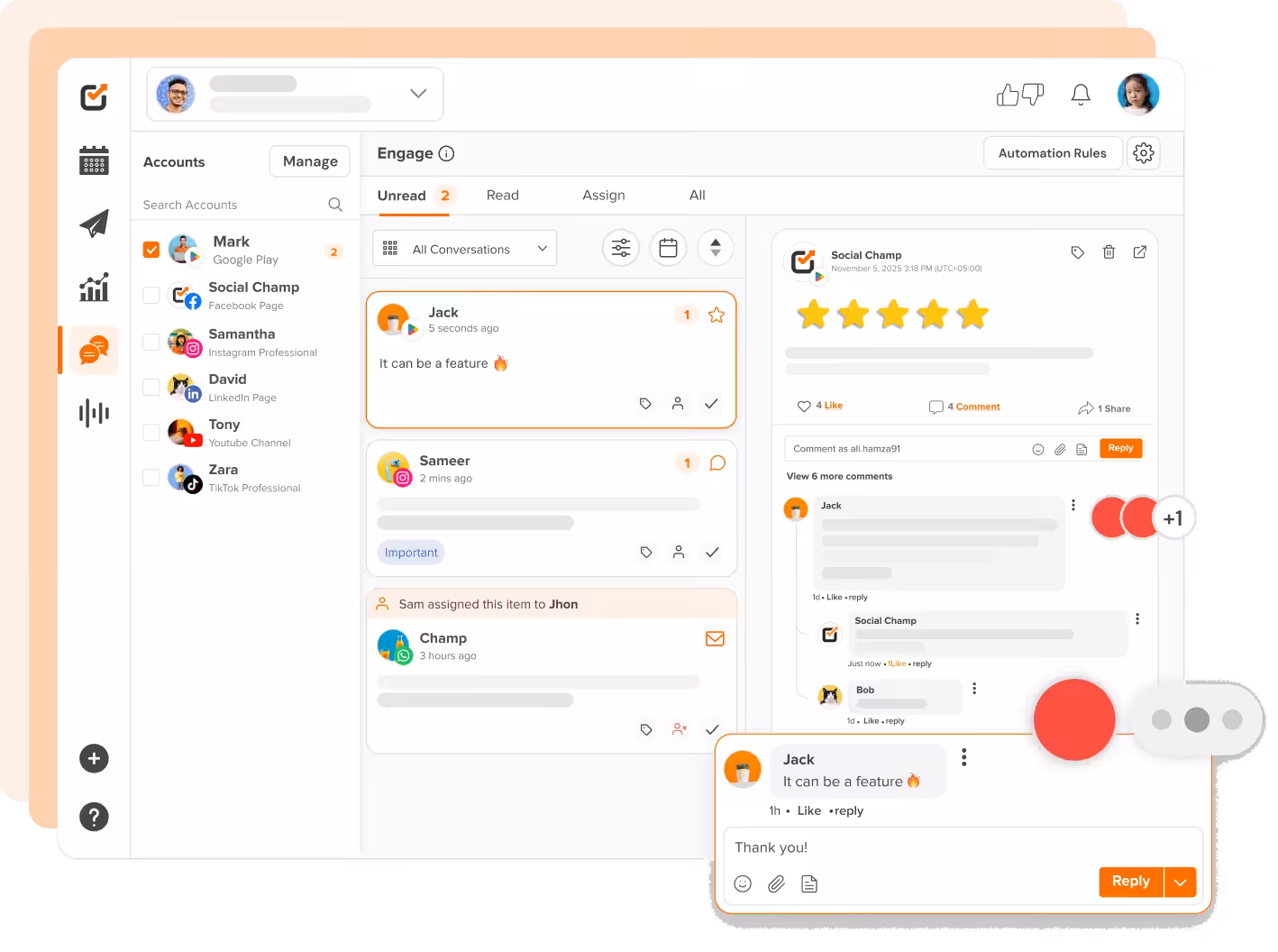 Align Your Team Replies