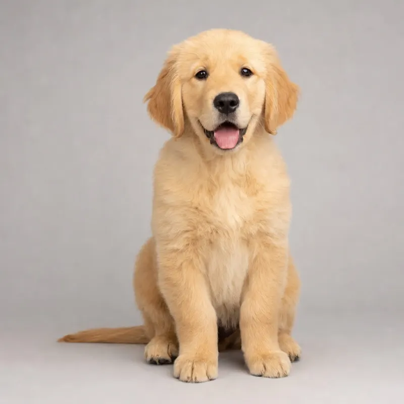 Original photo of the puppy