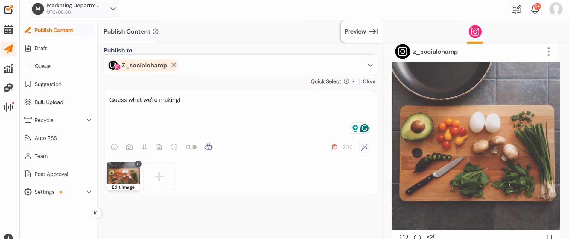 15+ Must-Have Social Media Management Software You Need in 2026 3 Social Champ’s Dashboard
