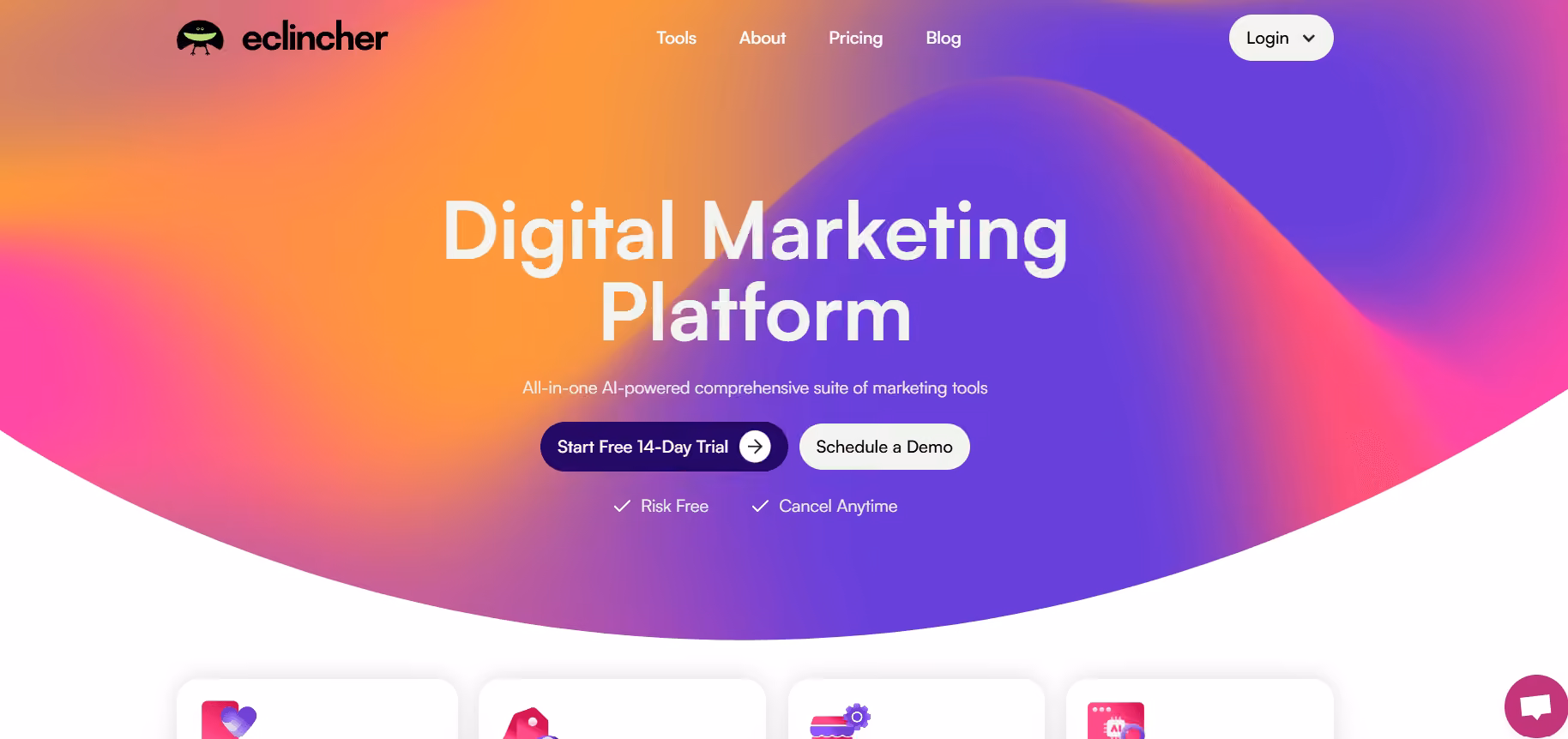 15+ Must-Have Social Media Management Software You Need in 2026 11 eClincher's Landing Page