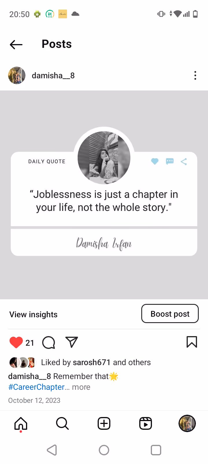 How to Boost Post on Instagram: A Step-by-Step Guide 3 Tap the "Boost Post" Button