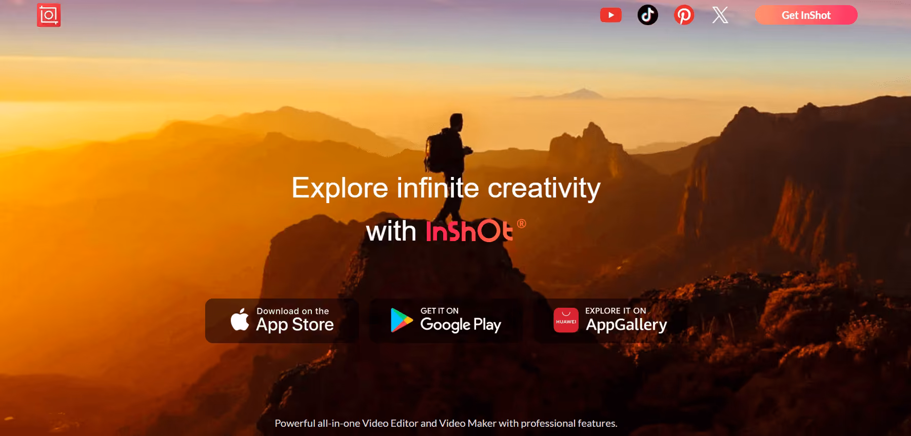 35 Best TikTok Tools to Grow Faster in 2026 (With Pro Tips) 4 InShot’s Landing Page
