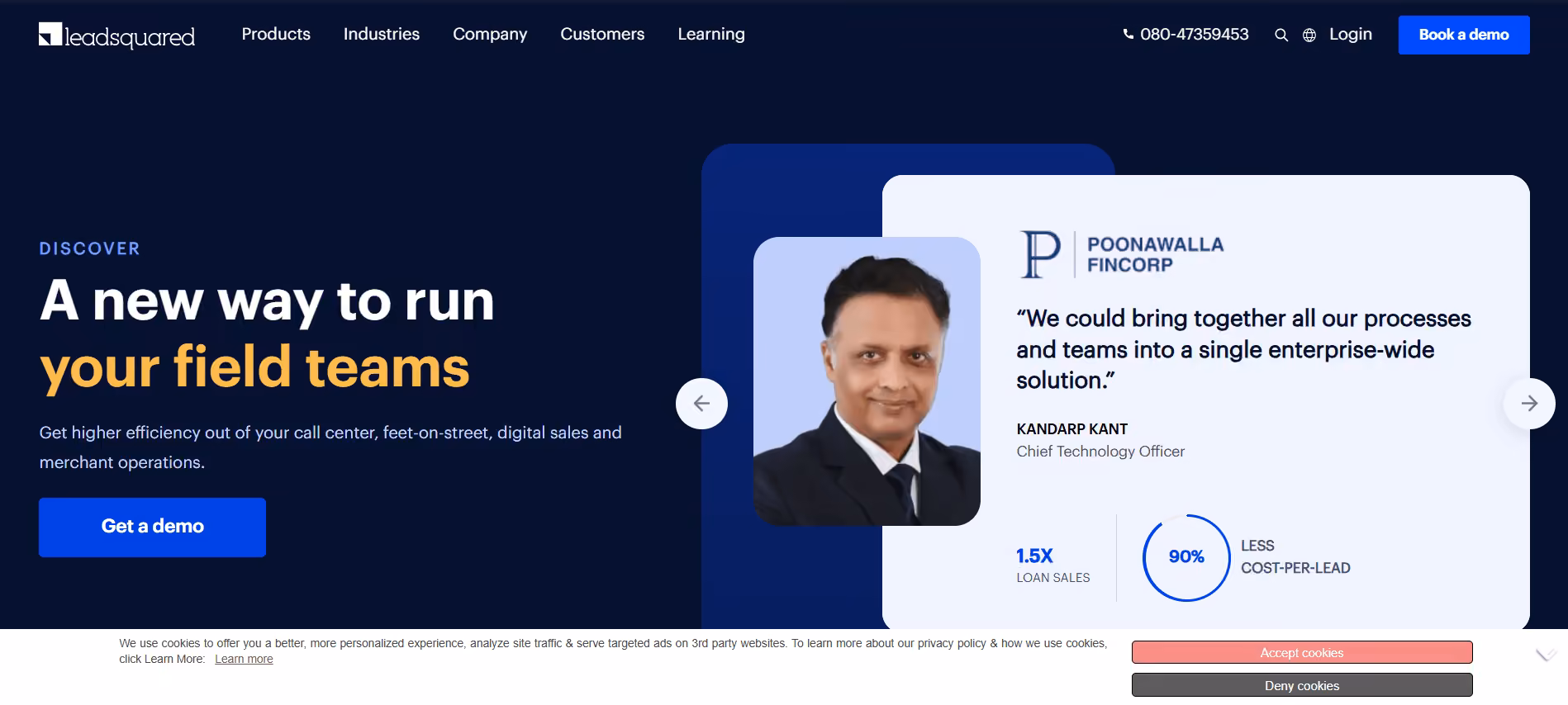 Top 17 Marketing Automation Tools for 2026 Campaigns 19 Leadsquared's Landing Page