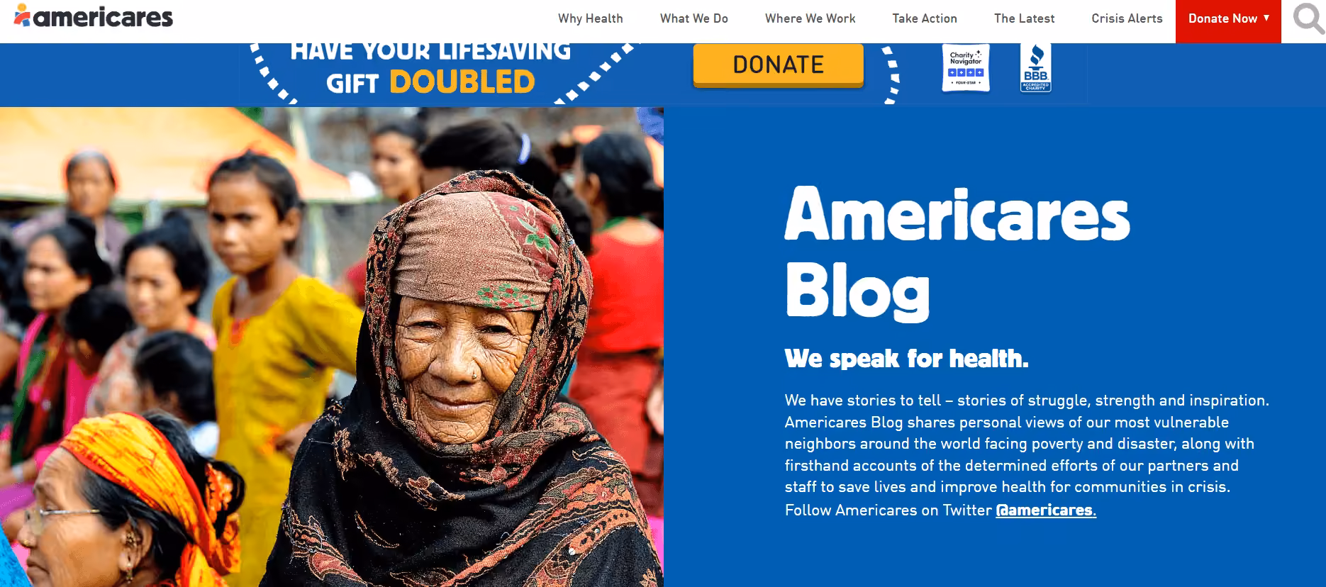 Content Marketing for Nonprofits: 15+ Powerful Strategies to Boost Awareness & Engagement in 2026 3 The Blog Page of a Nonprofit Organization