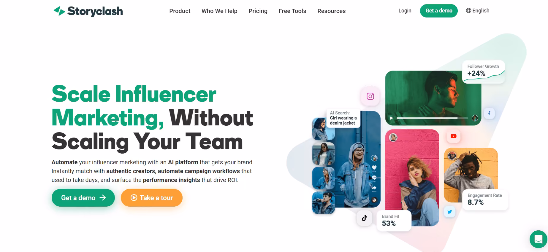 35 Best TikTok Tools to Grow Faster in 2026 (With Pro Tips) 24 Storyclash’s Landing Page
